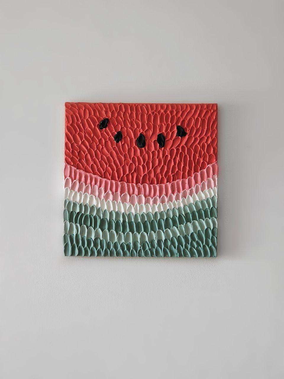 Watermelon | Modern textured art