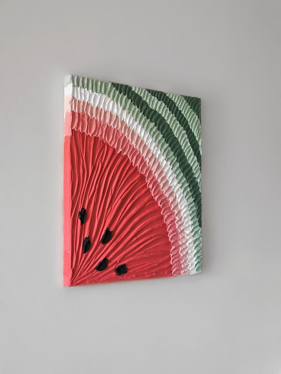 Watermelon | Modern textured art