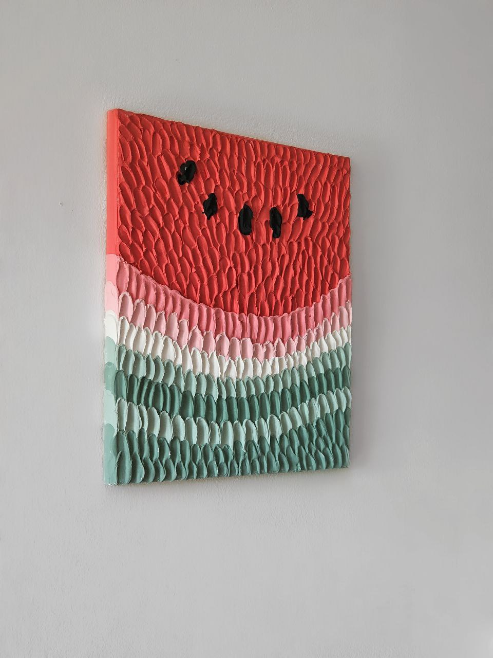 Watermelon | Modern textured art